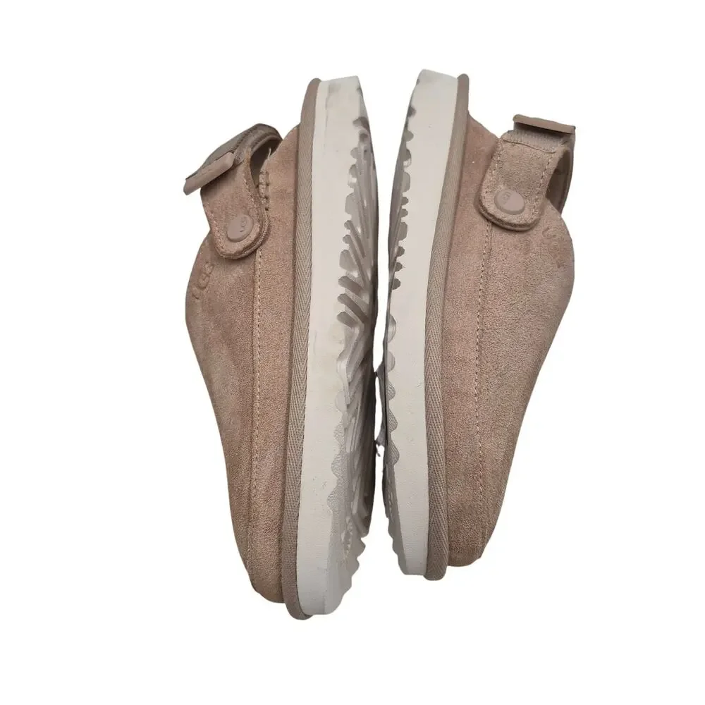 UGG Goldenstar Cozy Clog Cream beige Girls size 2